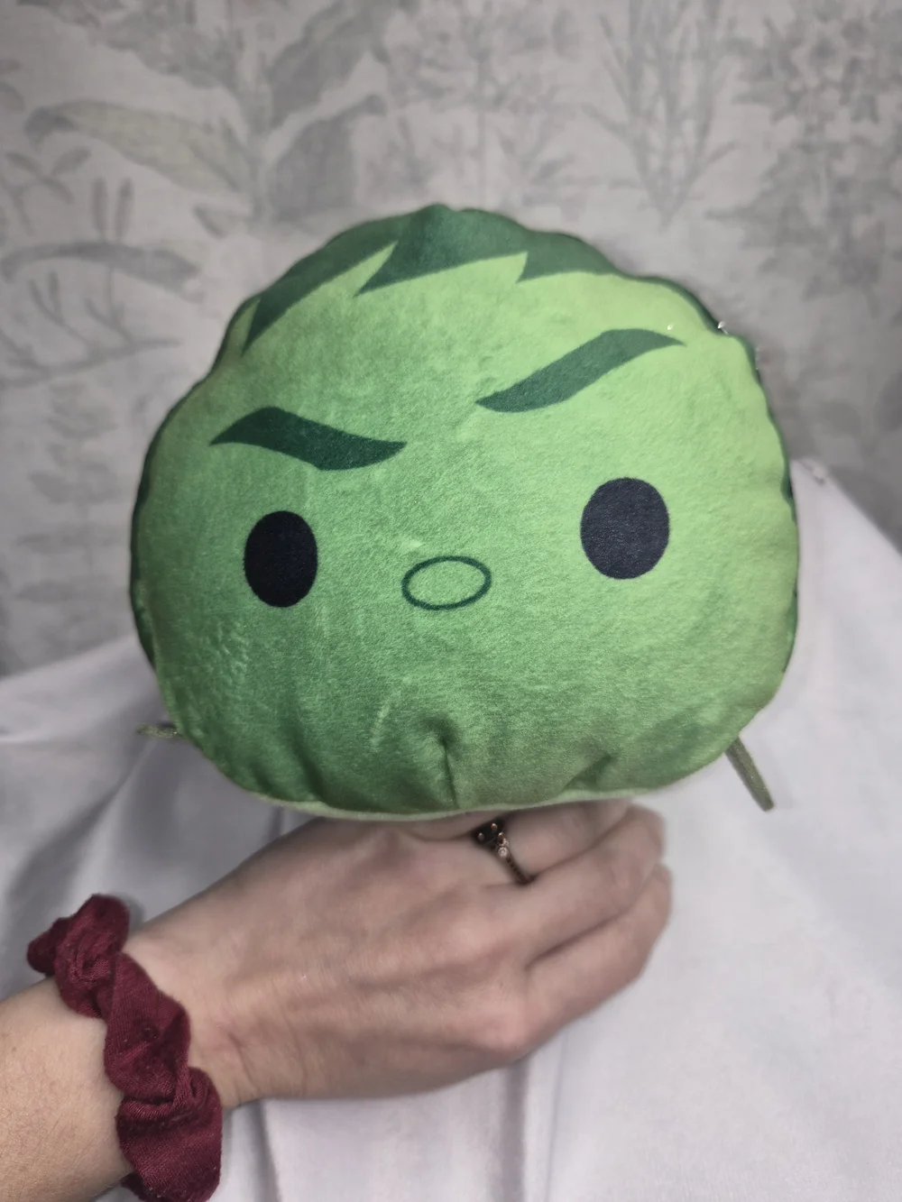 Marvel Disney Tsum Tsum Hulk Large Plush Just Play Green Avengers
